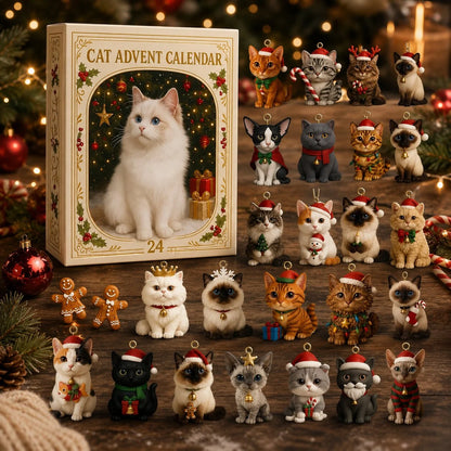 Lovia | Katten Adventskalender 2026 – 24 Katten Kersthangers Verrassingen