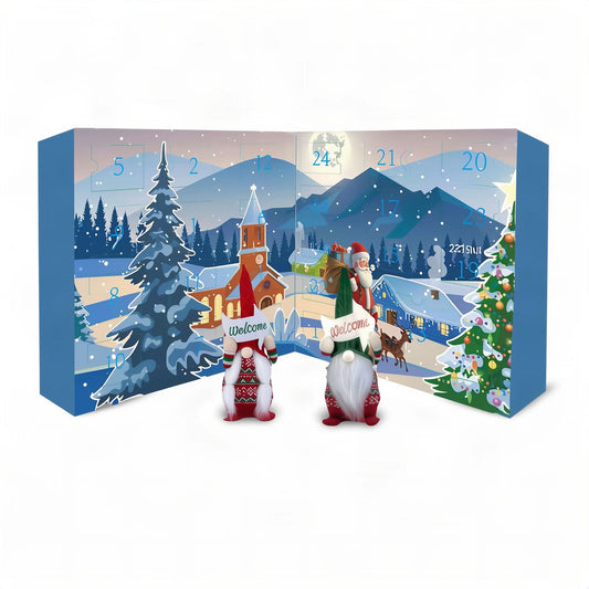 Lovia | Kerstkabouter Adventskalender 2026 – 24 Pluche Kabouters Verrassingen