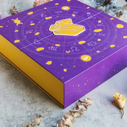 Lovia | Luxe Kristallen Adventskalender 2026 – 24 Edelstenen, Figuurtjes en Armband