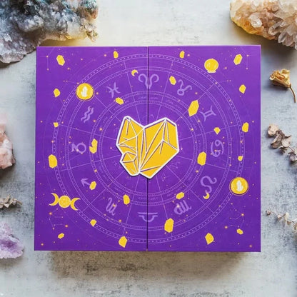 Lovia | Luxe Kristallen Adventskalender 2026 – 24 Edelstenen, Figuurtjes en Armband