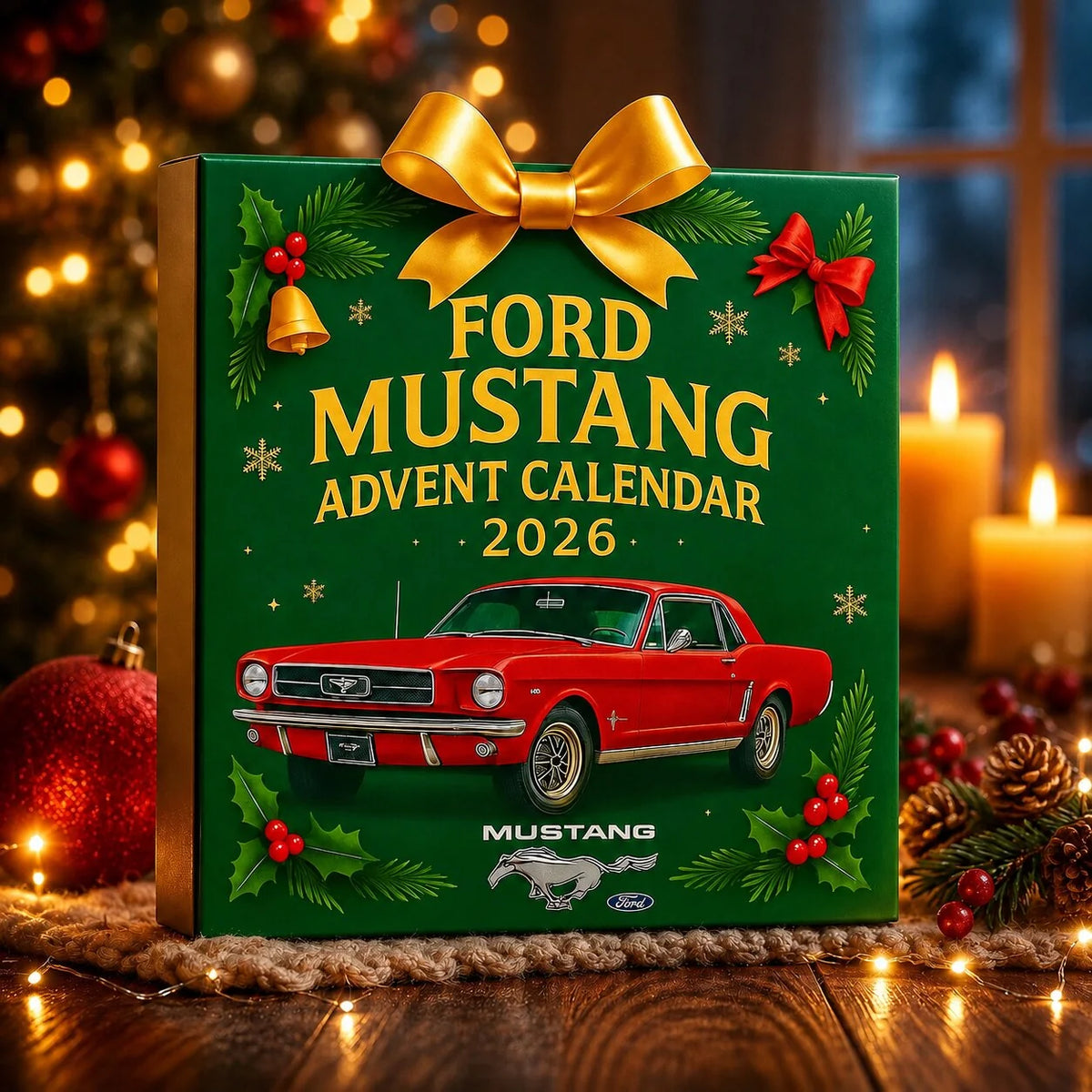 Lovia | Muscle Car Adventskalender 2026 – 24 Auto Kersthangers Verrassingen