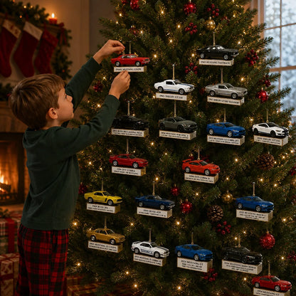 Lovia | Muscle Car Adventskalender 2026 – 24 Auto Kersthangers Verrassingen