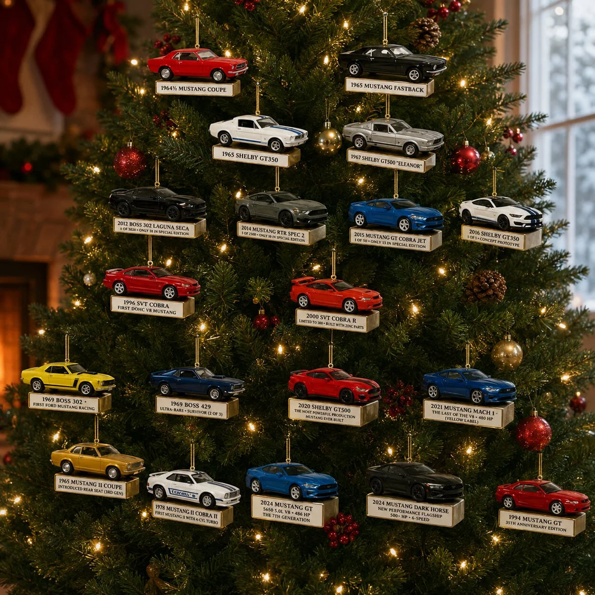 Lovia | Muscle Car Adventskalender 2026 – 24 Auto Kersthangers Verrassingen
