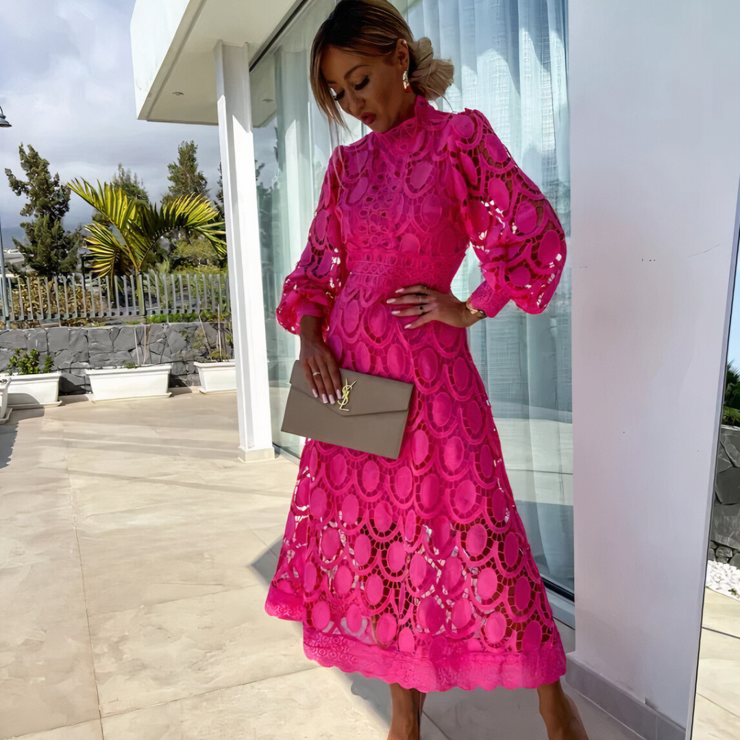 Lovia – Lace Midi Jurk
