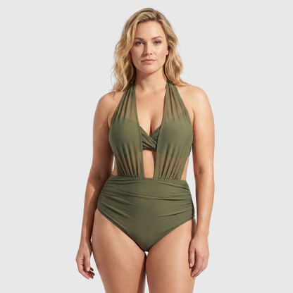 Floor – 2-in-1 Hoog Getailleerde Tummy Control Bikini