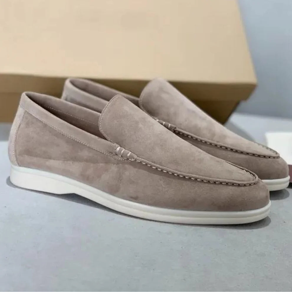 Rick | Heren Loafers Instapmodel – Mocassinstiksel en Comfortabele Lichte Zool