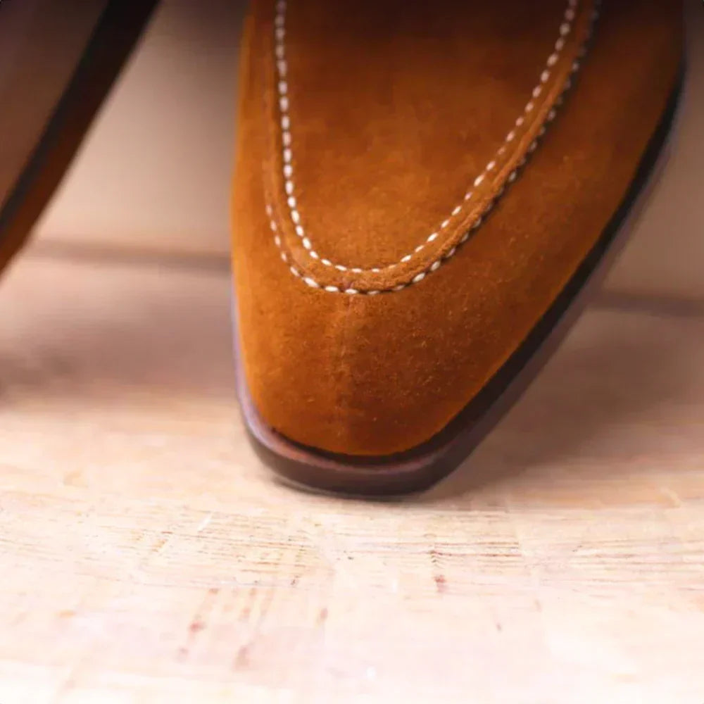 Rick | Heren Nette Schoenen – Derby met Veters en Ronde Neus