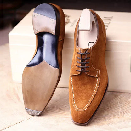 Rick | Heren Nette Schoenen – Derby met Veters en Ronde Neus