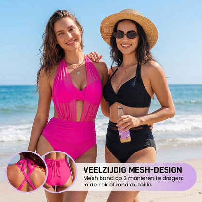 Floor – 2-in-1 Hoog Getailleerde Tummy Control Bikini