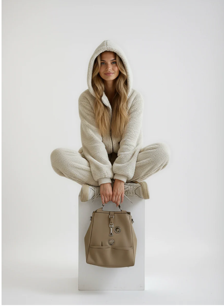 Lovia – Teddy Fleece Jumpsuit