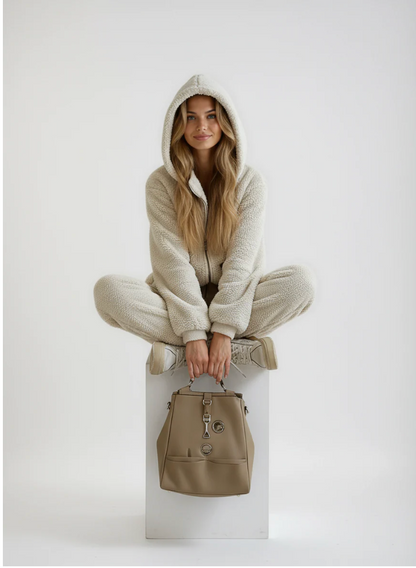 Lovia – Teddy Fleece Jumpsuit