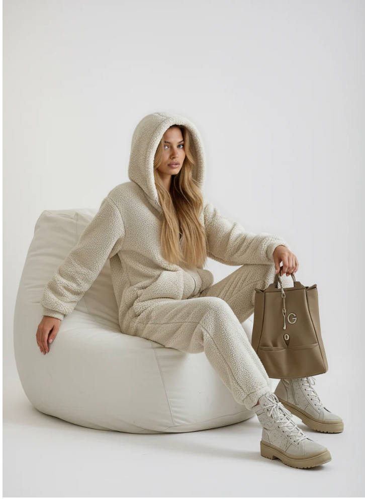 Lovia – Teddy Fleece Jumpsuit