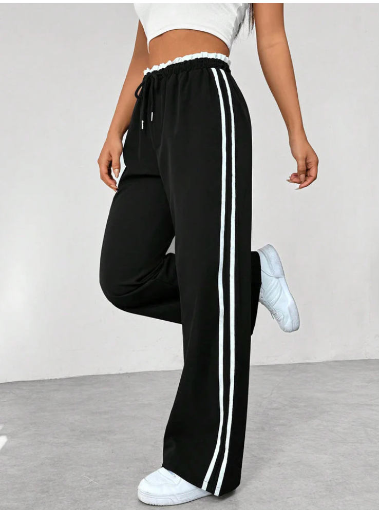 Lovia – Gestreepte Joggingbroek