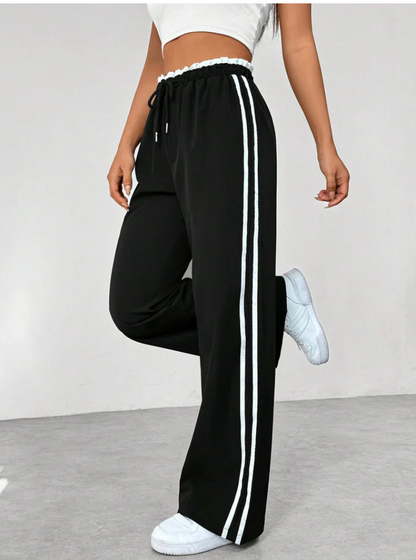 Lovia – Gestreepte Joggingbroek