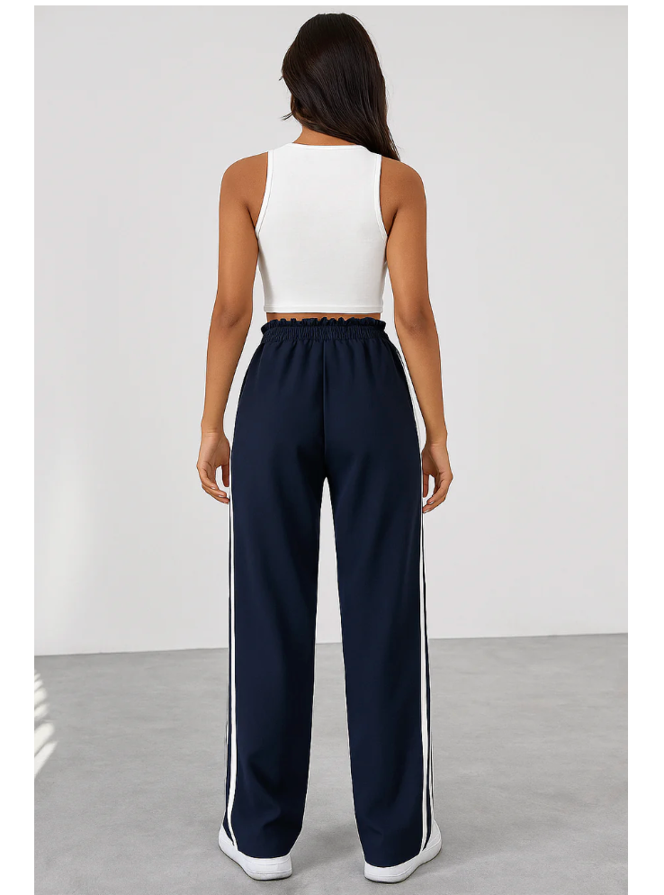 Lovia – Gestreepte Joggingbroek