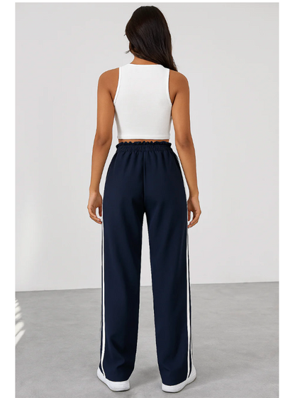 Lovia – Gestreepte Joggingbroek