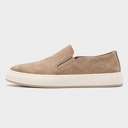 Sem | Heren Slip-On Schoenen Minimalistisch – Dikke Witte Zool en Comfortabele Pasvorm