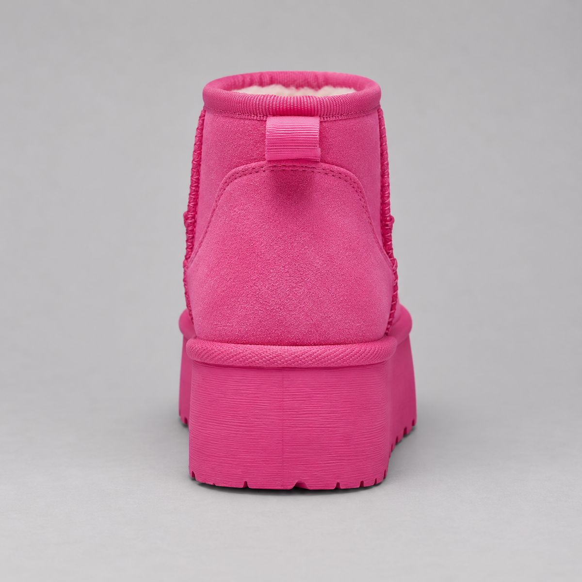 Sofie | Dames Enkelboots Suède-look – Warme Pluche Voering en Instapmodel