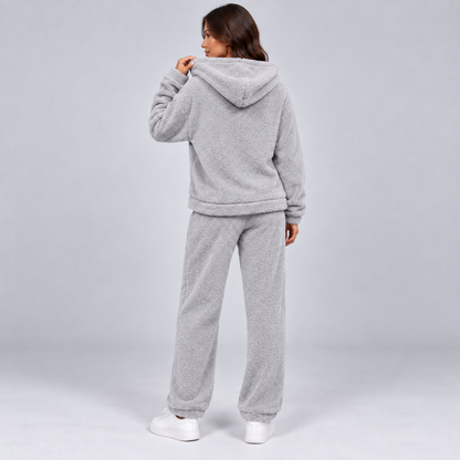 Tess | Dames Loungeset Oversized – Hoodie met Kangoeroezak en Joggingbroek