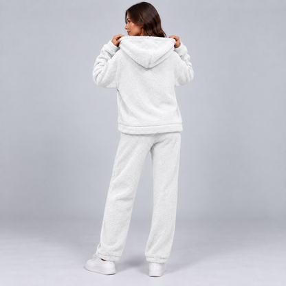 Tess | Dames Loungeset Oversized – Hoodie met Kangoeroezak en Joggingbroek