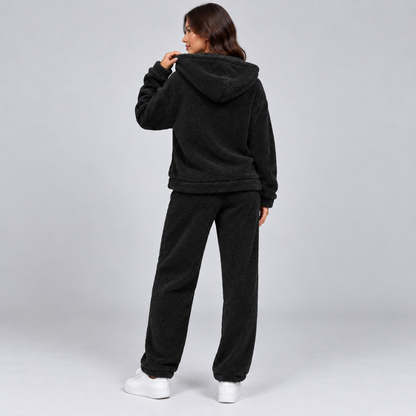Tess | Dames Loungeset Oversized – Hoodie met Kangoeroezak en Joggingbroek