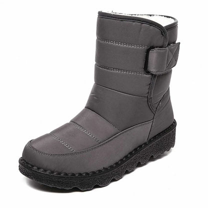 Tess | Dames Snowboots – Warm Gevoerd met Klittenbandsluiting