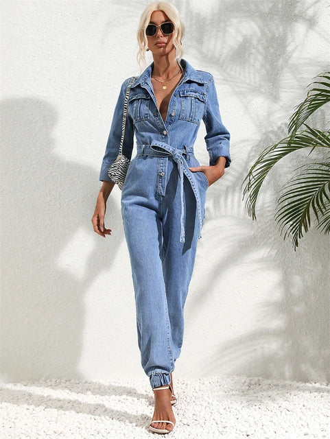 Lovia – Denim Jumpsuit