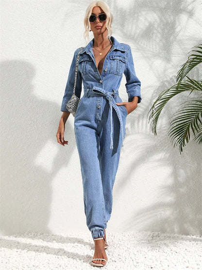 Lovia – Denim Jumpsuit