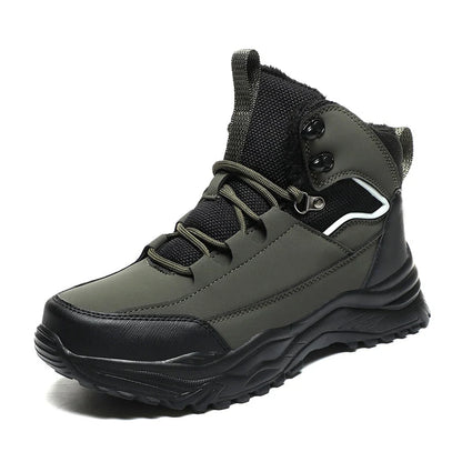 Wout | Heren Hoge Winterschoenen Waterafstotend – Warme Voering en Veters
