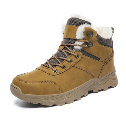 Wout | Heren Hoge Winterschoenen Waterafstotend – Warme Voering en Veters