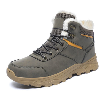 Wout | Heren Hoge Winterschoenen Waterafstotend – Warme Voering en Veters