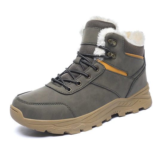 Wout | Heren Hoge Winterschoenen Waterafstotend – Warme Voering en Veters