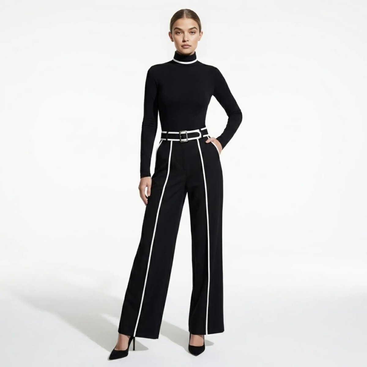 Lovia – Chique Getailleerde Jumpsuit