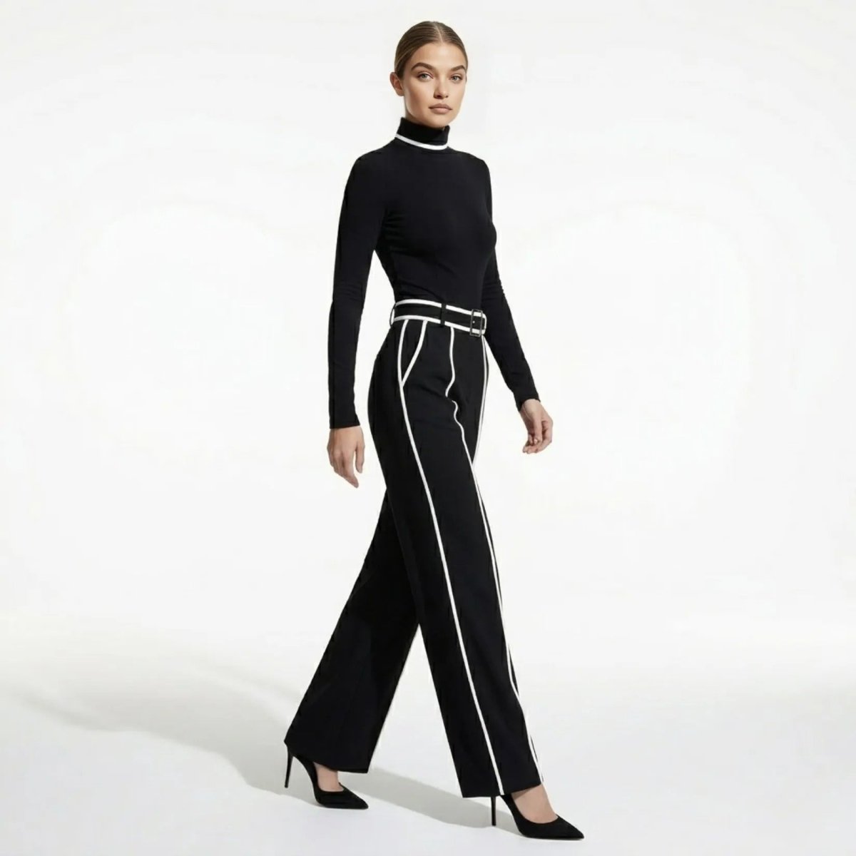 Lovia – Chique Getailleerde Jumpsuit