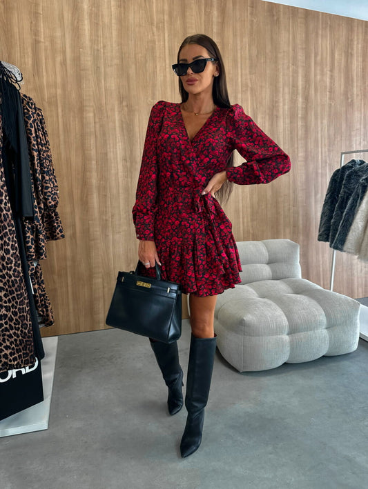 Lovia – Party Maxi Bloemenprint Jurk