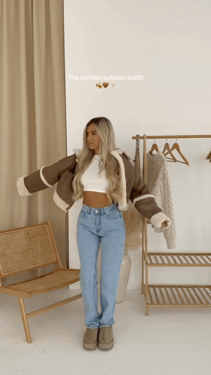 Lovia - Bonte Cropped Jacket