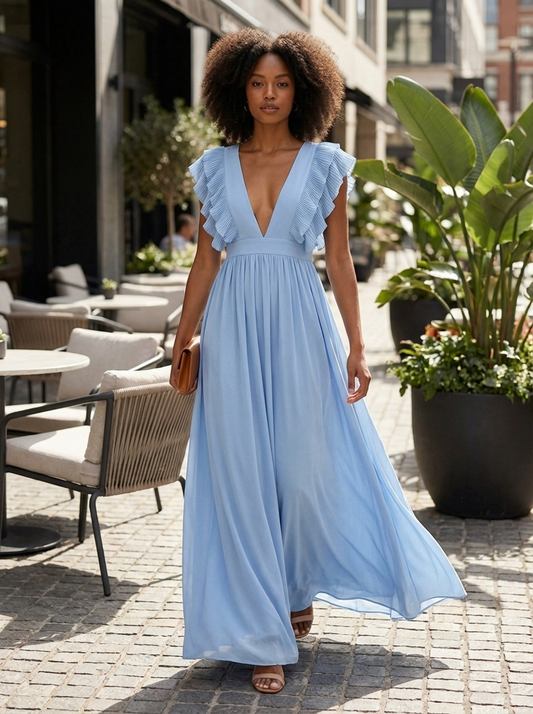 Lovia – Luchtige Maxi Jurk