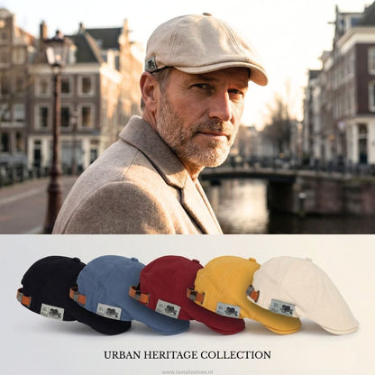 Urban Heritage Baret | Tijdloze herenstijl met moderne pasvorm