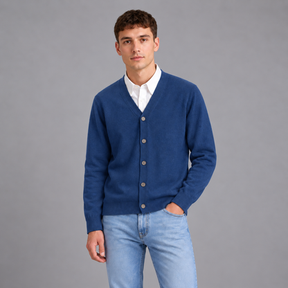 Luc | Heren Vest in Cashmere Stijl – Warm & Comfortabel met Zachte Structuur
