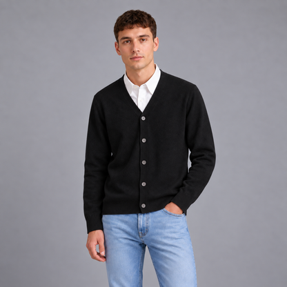 Luc | Heren Vest in Cashmere Stijl – Warm & Comfortabel met Zachte Structuur