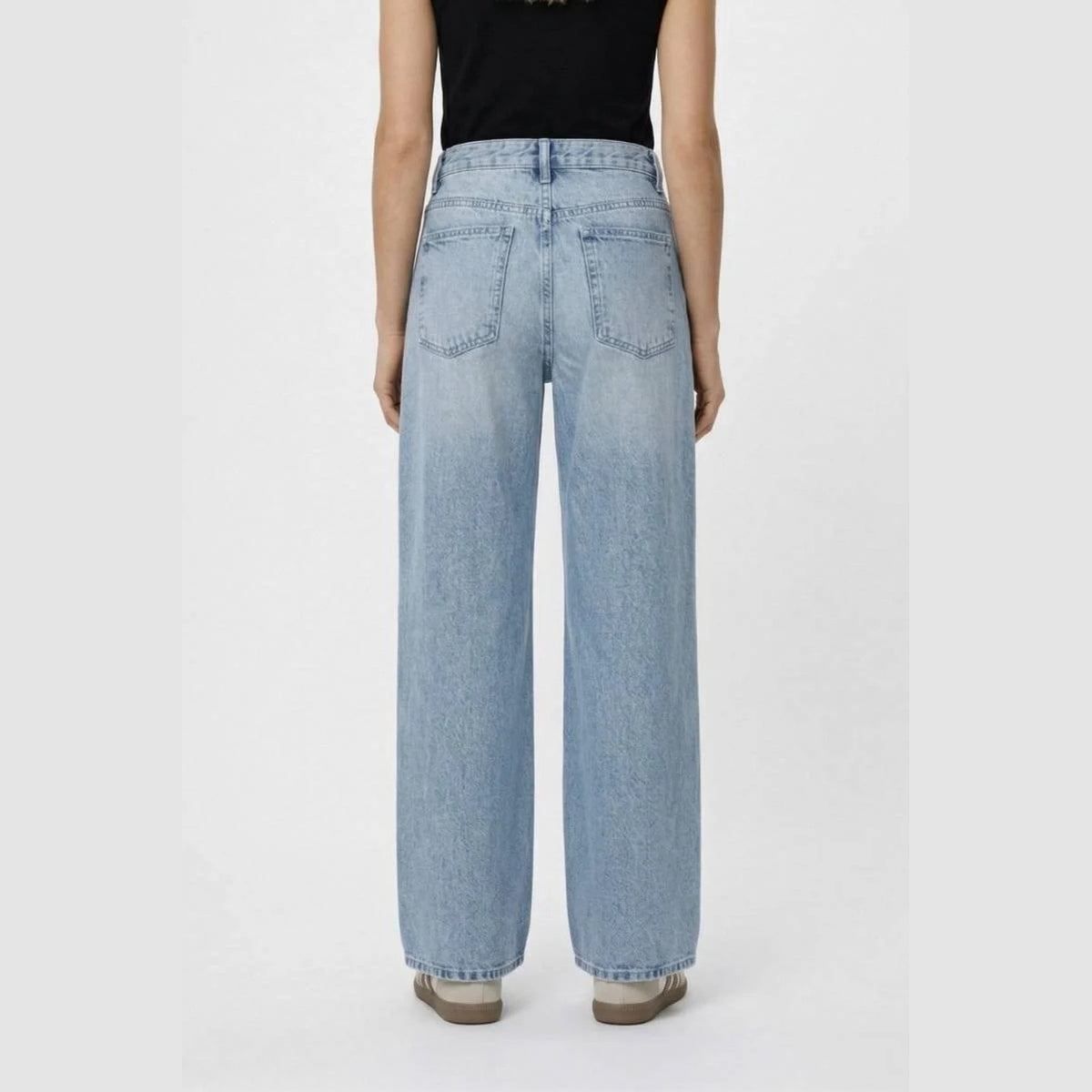 Roos | Dames Wijde Jeans Vintage – Relaxte High Waist Pasvorm