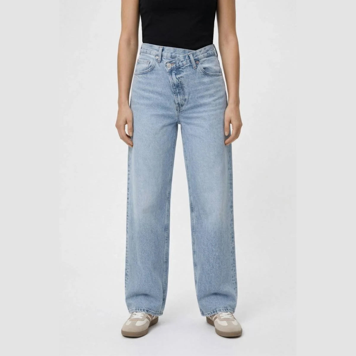 Roos | Dames Wijde Jeans Vintage – Relaxte High Waist Pasvorm