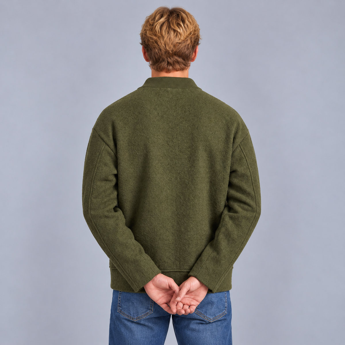 Sven | Heren Vest met Knoopsluiting – Warm & Comfortabel met Ronde Ribkraag en Opgezette Zakken